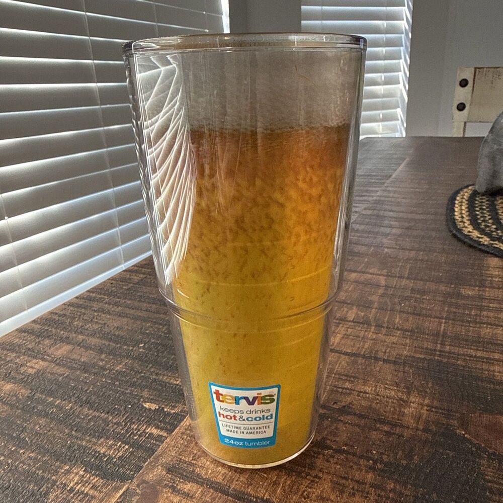 Tervis 16oz Tumbler - Looks like Beer - with Travel Lid